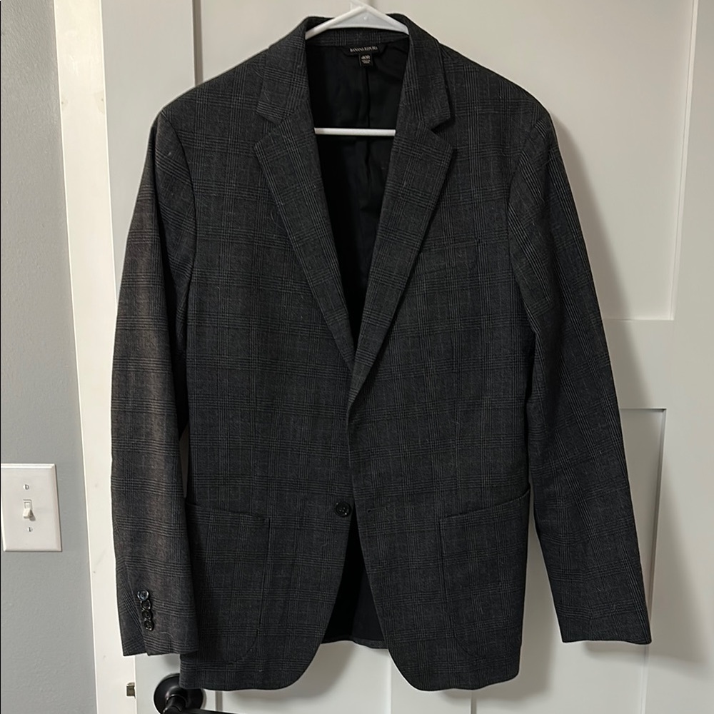 Men's Charcoal Blazer